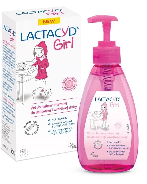 Girl Intimate Hygiene Gel For Girls from 3 Years of Age 200ml