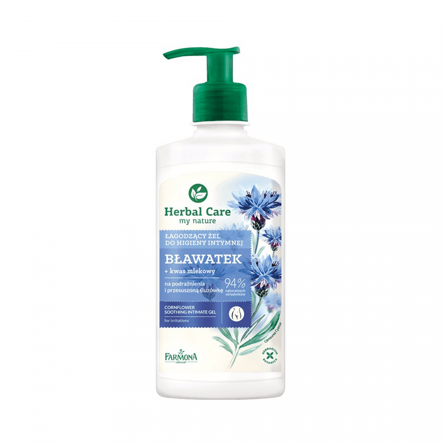 Soothing Intimate Hygiene Gel With Cornflower plant Extract 330ml