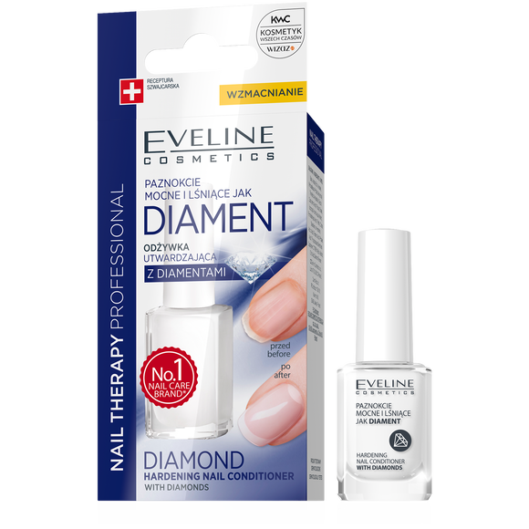 EVELINE Nail Therapy Diamond Strengthening Nail Conditioner 12ml