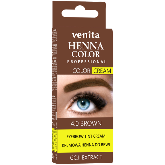Cream Henna For Eyebrows 4.0 Brown