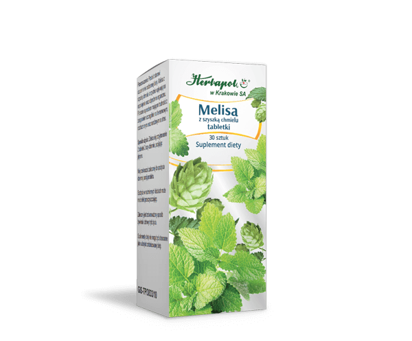 Lemon Balm With A Cone Of Hops 30 pieces
