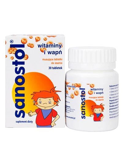 Sanostol Effervescent Tablets 30 tab