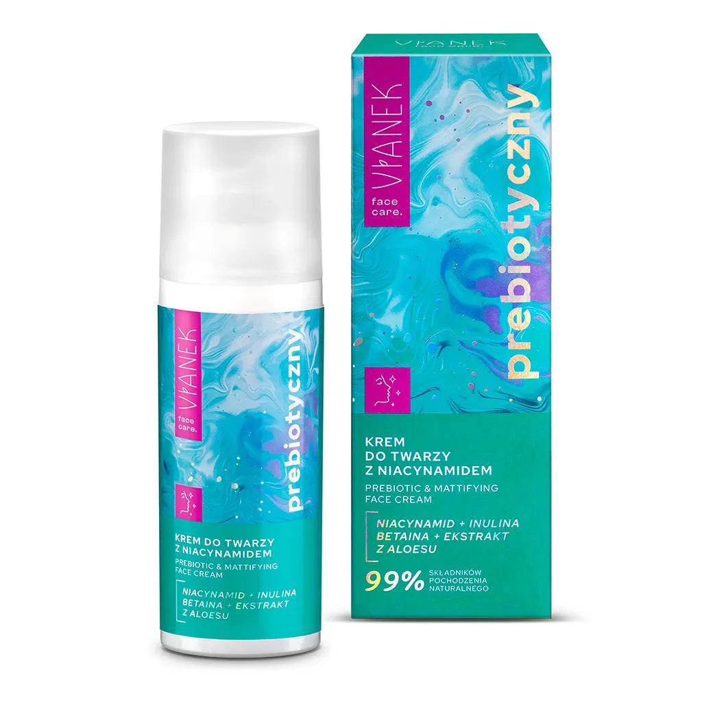 VIANEK Prebiotyczny Krem Do Twarzy Z Niacynamidem 50ml