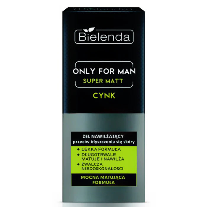 BIELENDA Only For Man Moisturizing Gel Against Gloss Skin 50 ml