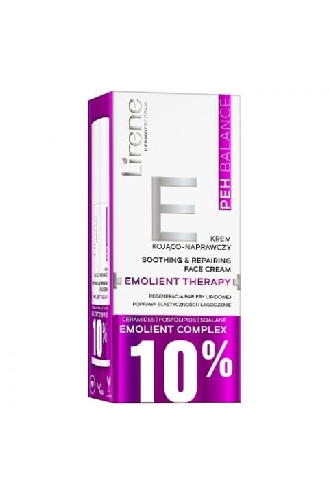 LIRENE E Soothing and Repairing Cream PEH Balance Emollient Therapy 40 mlml