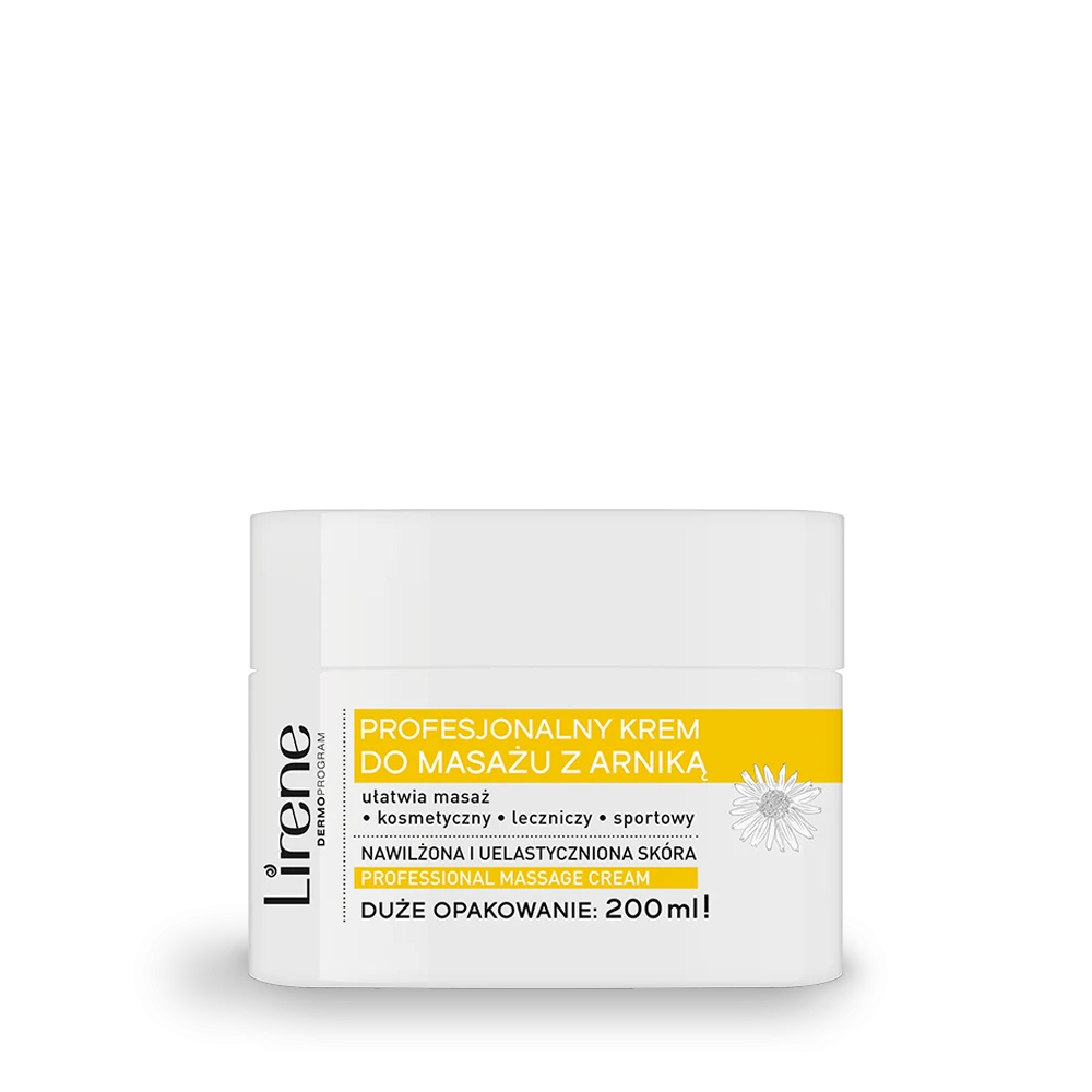 LIRENE - Profesjonalny Krem do Masazu z Arnika 200 ml