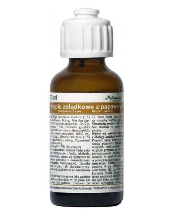 Stomach drops with papaverine 35ml