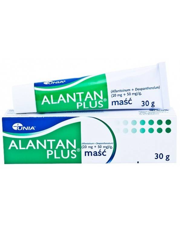 ALANTAN PLUS Masc Allantoinum 20mg/1g Dexpanthenolum 50mg/1g 30g