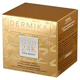 Dermika Luxury Gold 24k Luxury Youth Stimulator Cream 55+ Day/Night