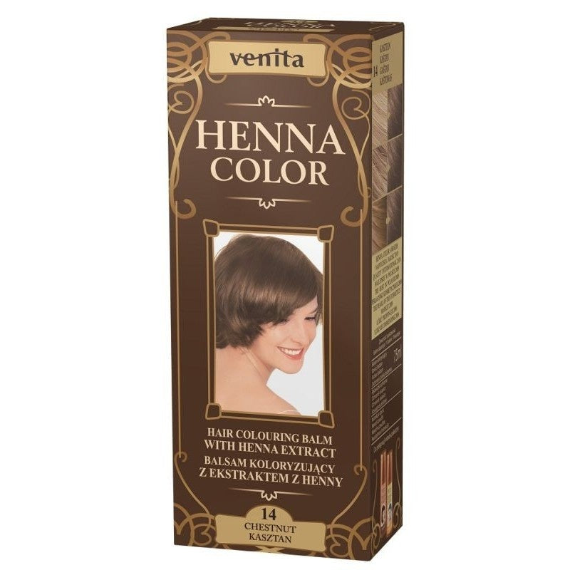 Henna Color Herbal Coloring Conditioner 14 Chestnut 75ml