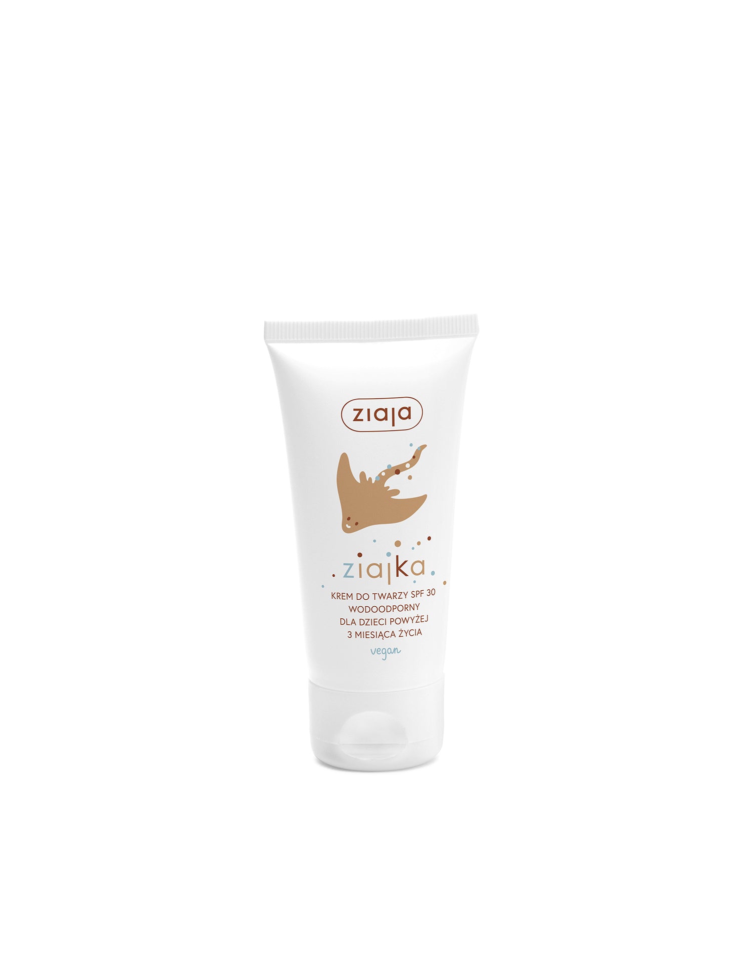 Ziaja Ziajka SPF30 waterproof facial sunscreen for children from 3 months 50 ml