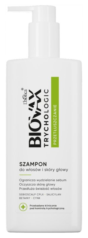 L'BIOTICA - Biovax Trychologic Shampoo Oily Hair 200 ml
