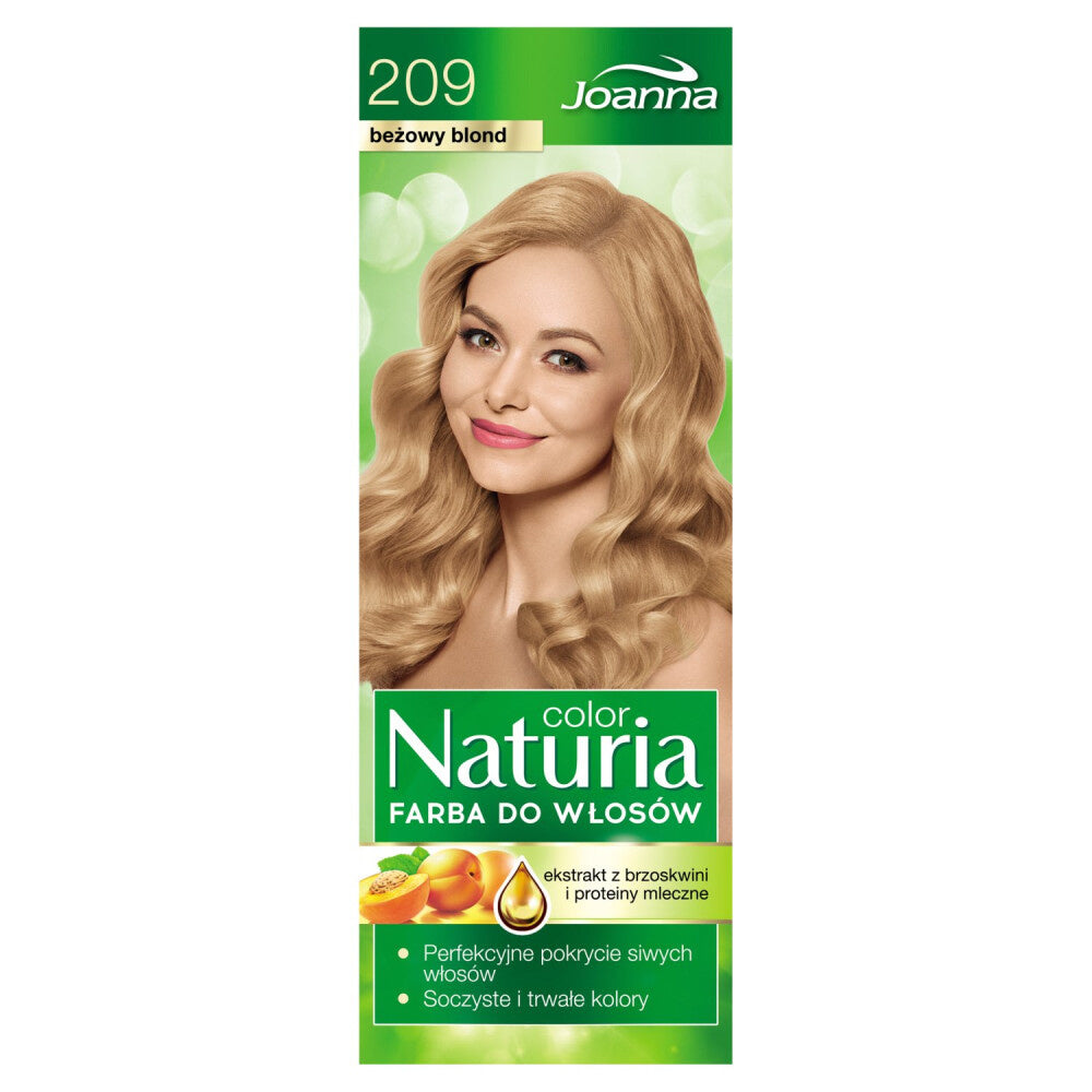 Naturia Color Hair dye 209 Beige Blonde
