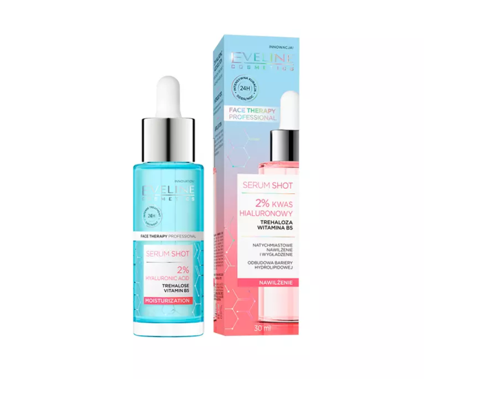 EVELINE Serum Shot Moisturizing Treatment 2% Hyaluronic Acid 30ml