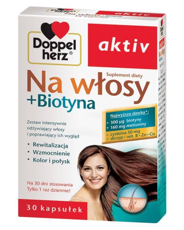Activ On Hair + Biotin Diet Supplement 30 capsules