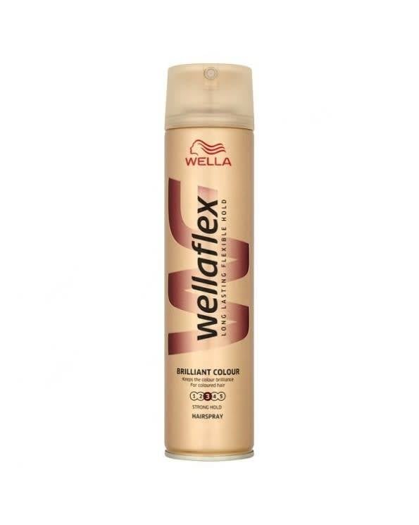 Wellaflex Shiny Color Hairspray 3 Strong Hold 250ml