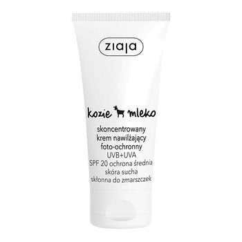 ZIAJA Goat Milk Concentrated Moisturizing Photo-Protective Cream SPF 20 50ml