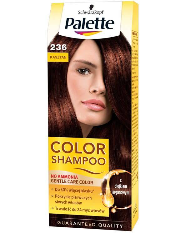 Palette Color Shampoo Coloring Shampoo No. 236 Chestnut