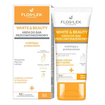 White&Beauty Krem Do Rak Przeciwstarzeniowy Wybielajacy Przebarwienia 45 ml