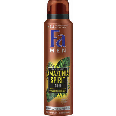 Amazonia Spirit Antiperspirant for Men 150ml