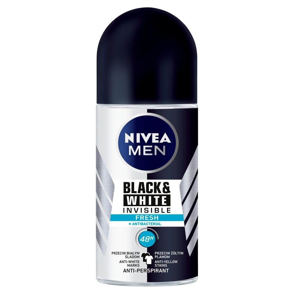MEN  Black & White Invisible Fresh Antiperspirant for Men 50 ml