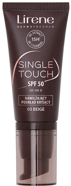 LIRENE - Podklad Single Touch SPF 50 03 BEIGE 30 ml