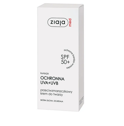 ZIAJA MED SPF 50+ Anti-Wrinkle Face Cream 50ml
