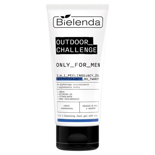 BIELENDA- ONLY FOR MEN OUTDOOR CHALLENGE KREM NAWILZAJACO/ KOJACY , 50ml