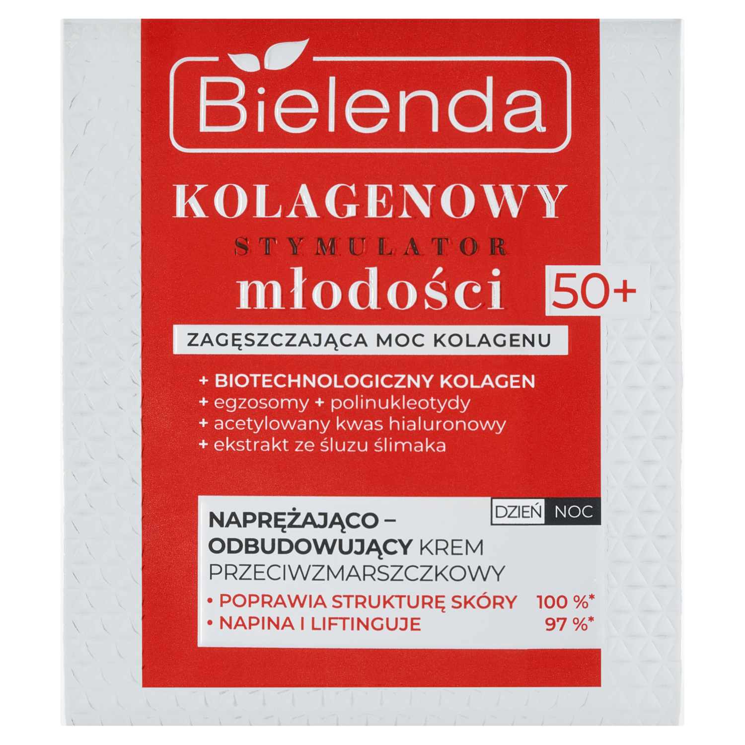 BIELENDA- KOLAGENOWY STYM.MLODOSCI KREM 50+ DZ/N 50ML