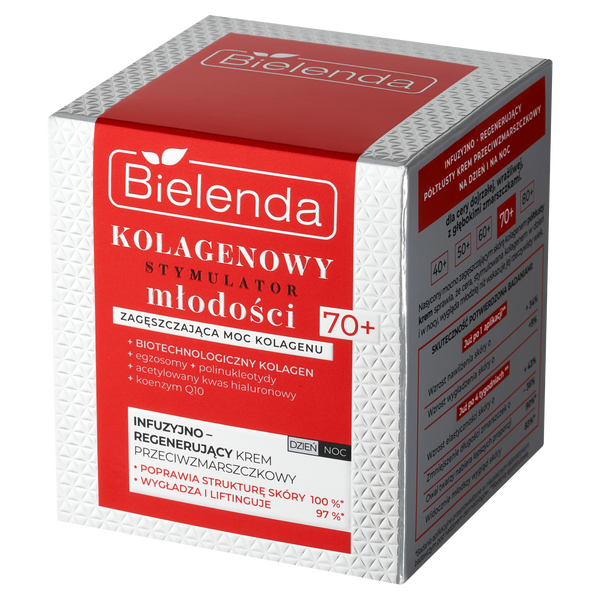 BIELENDA- KOLAGENOWY STYM.MLODOSCI KREM 70+ DZ/N 50ML