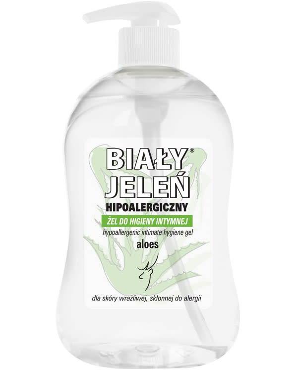 Bialy Jeleń Hypoallergenic Intimate Hygiene Gel Aloe 500ml