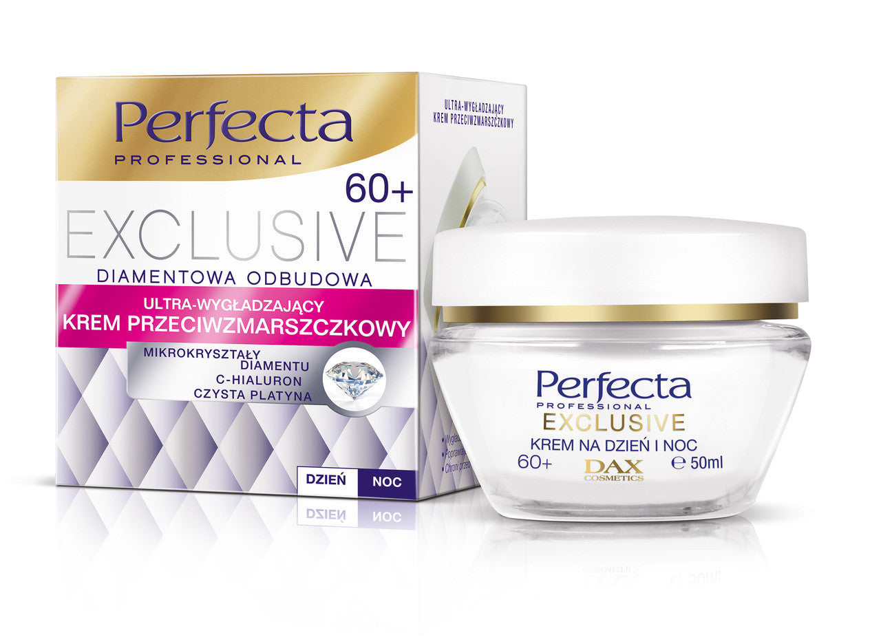 PERFECTA EXCLUSIVE 60+ Ultra-smoothing Anti-Wrinkle Cream Day & Night 50ml