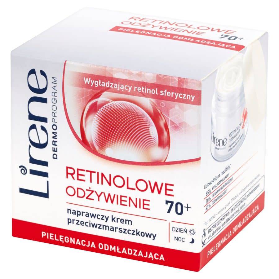 LIRENE Retinol Nutrition 70+ Anti-Wrinkle Cream 50ml