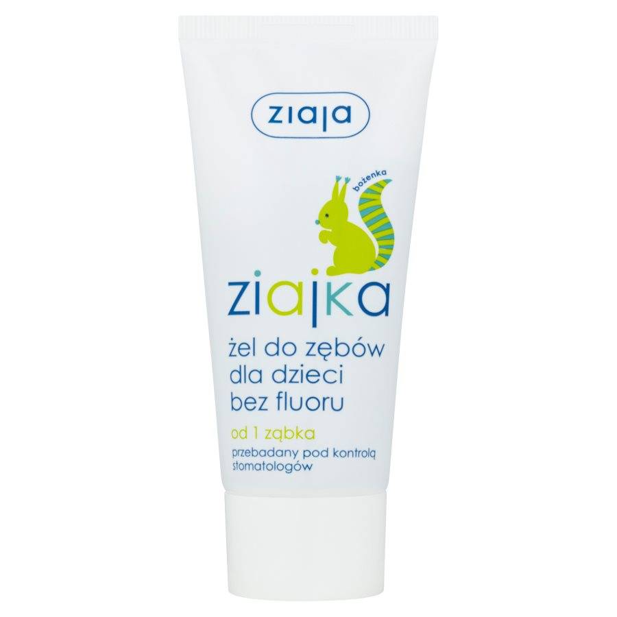 Ziajka Tooth Gel for Children without Fluorine 50ml