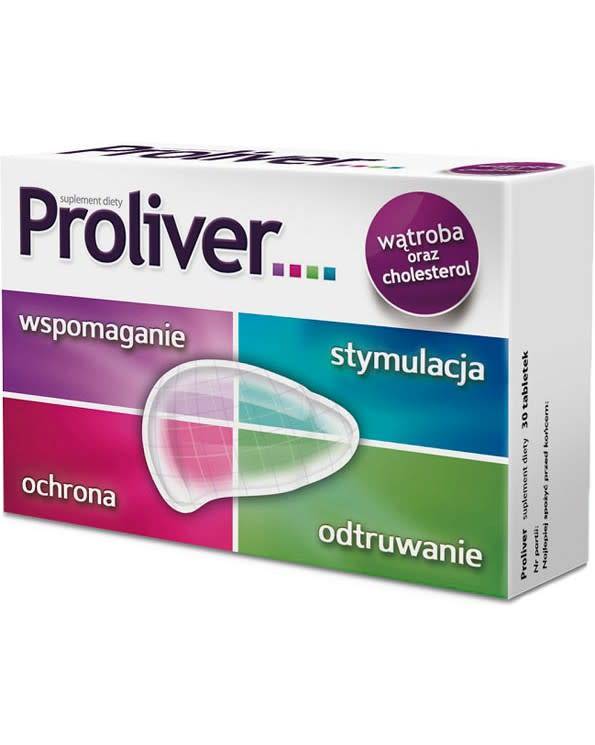 Proliver for Supporting the Liver and Digestion 30 tablets