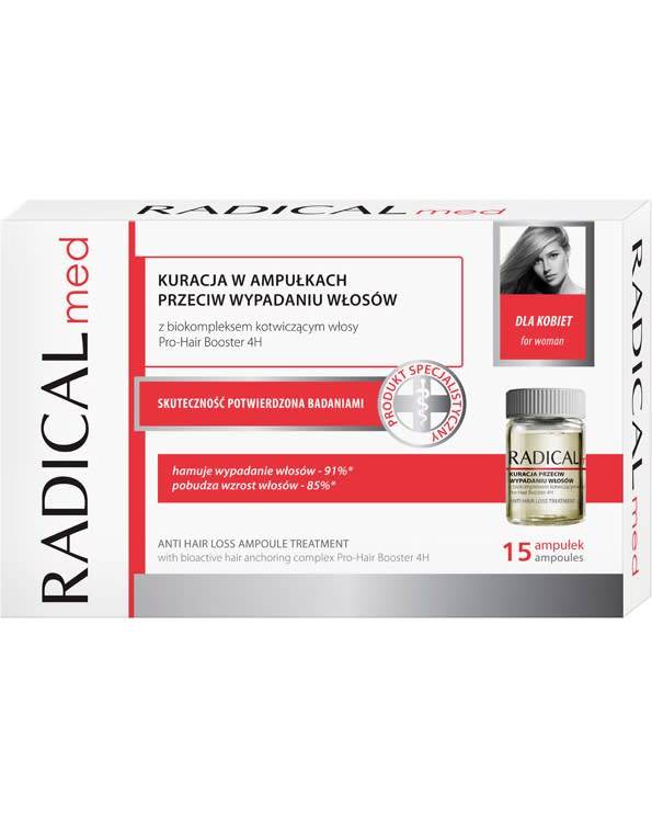 Radical Med Ampoules Against Hair Loss For Women 15pcs