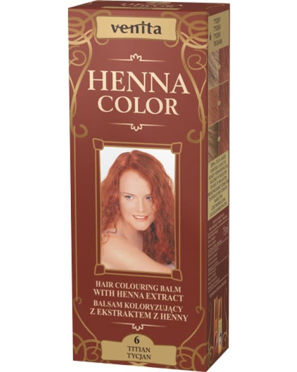 Henna Color Coloring Balm with Henna 6 Titan Extract 75ml