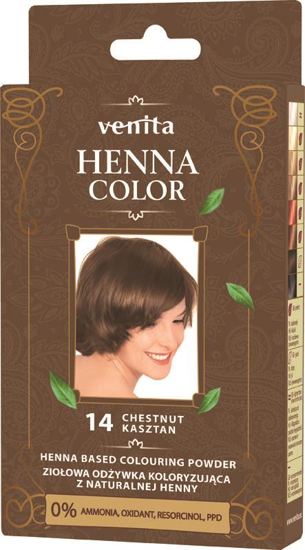 Venita Henna Color Powder Brown No. 14