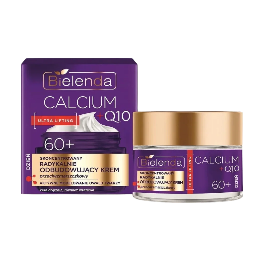 Bielenda Calcium +Q10 Radically Regenerating Anti-Wrinkle Cream 60+ for the Day 50ml