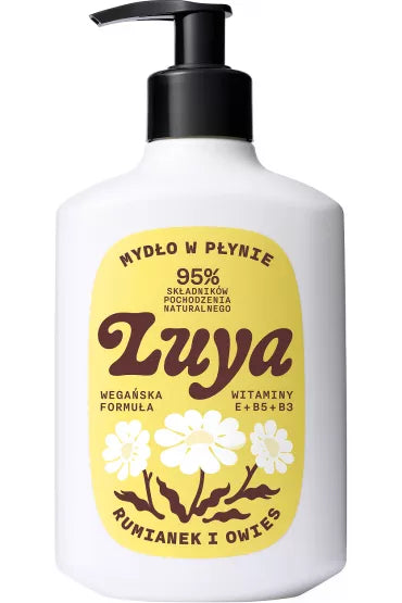 LUYA - Mydlo w Plynie Rumianek i Owies 400 ml