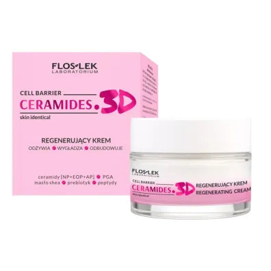 CERAMIDES. 3D Regenerujacy Krem Odzywia Wygladza Odbudowuje 50ml