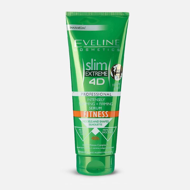 Eveline Slim Extreme 4D Slimming Serum Intensely Firming Sensitive Skin 250 ml