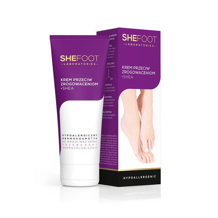 BIELENDA SheFoot Anti-Callus Cream +Shea 75ml
