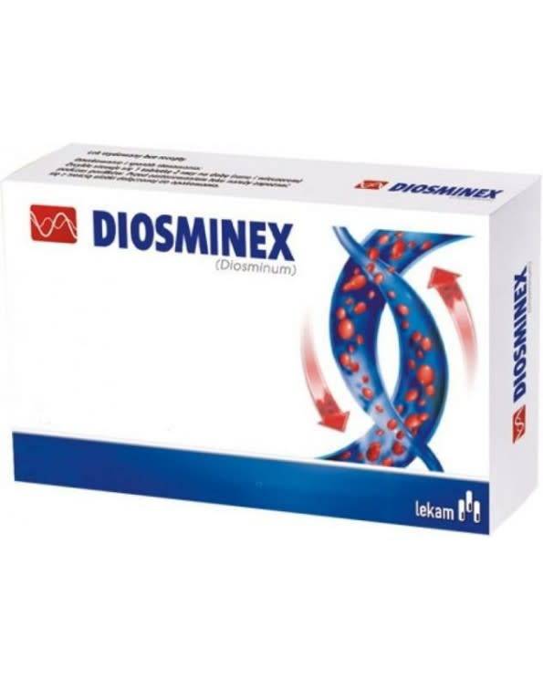 DIOSMINEX- Diosminum 500 mg 60 tabl