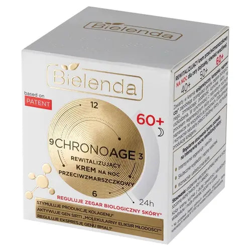 Bielenda Chrono Age 60+ Revitalizing Night Cream Anti-Wrinkle 50 ml