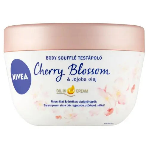 NIVEA Body Souffle Cherry Blossom & Jojoba oil Body Lotion 200 ml