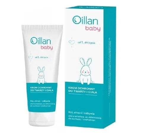 OILLAN BABY KREM OCHRONNY DO TWARZY I CIA?A 75 ML