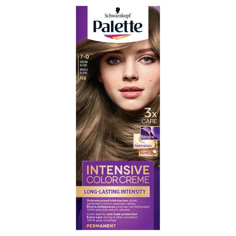 Intensive Color Creme 7-0 Medium Blond 50ml
