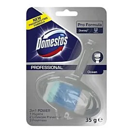 UNILEVER Domestos Diversey Ocean Toilet Bar In Basket 35g