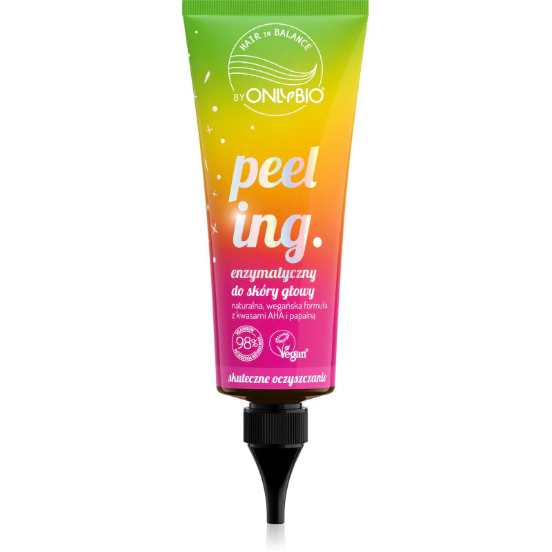 Hair in Balance by ONLYBIO Peeling Enzymatyczny Do Skóry Glowy 125 ml